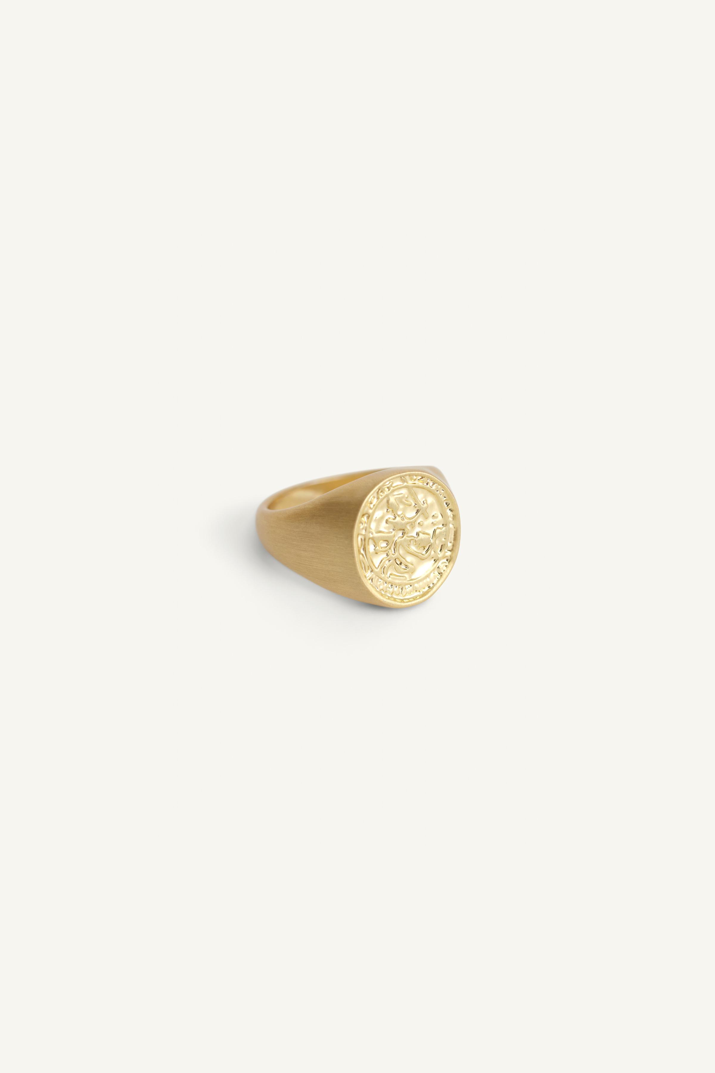 LIMITED EDITION EMBOSSED SIGNET RING